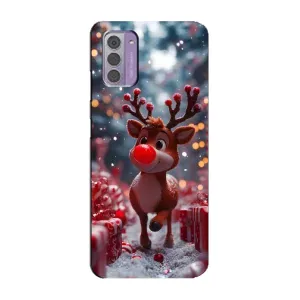 Чохол з принтом «Олень серед подарунків» для Nokia G42