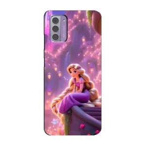 Чохол з принтом «Рапунцель у замку» для Nokia G42