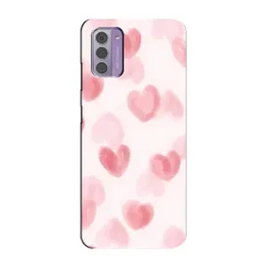 Чехол с розовым рисунком для Nokia G42