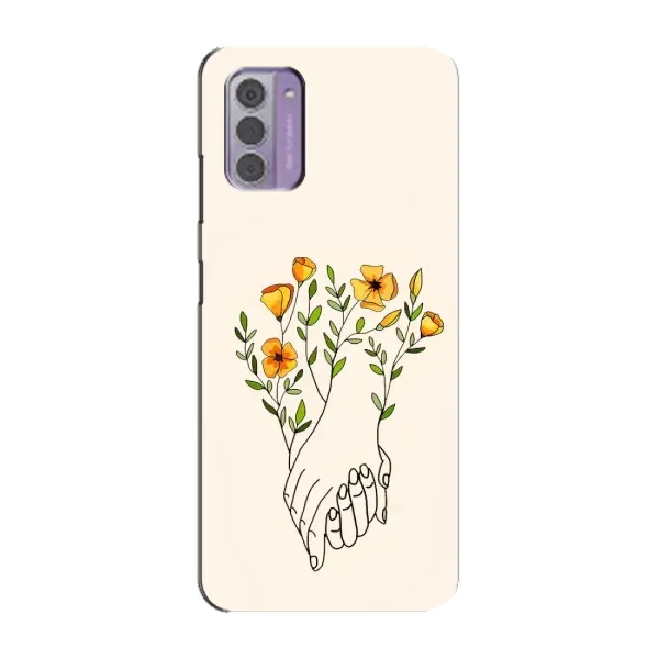 Чехол с принтом «Руки любви» для Nokia G42