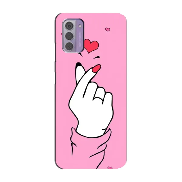 Чохол з принтом «Знак Love» для Nokia G42 Чохол з принтом «Знак Love» для Nokia G42