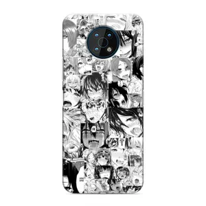 Чехол с принтом «Ahegao manga» для Nokia G50