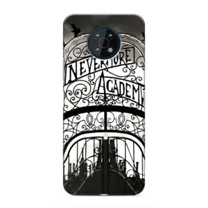 Чохол з дизайном Венздей 2 на Nokia G50 (Ворота Академії Невермор)