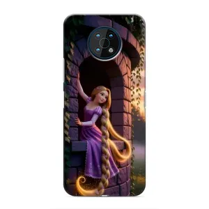 Чехол с принтом «Рапунцель на башне» для Nokia G50