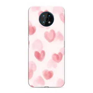 Чехол с розовым рисунком для Nokia G50