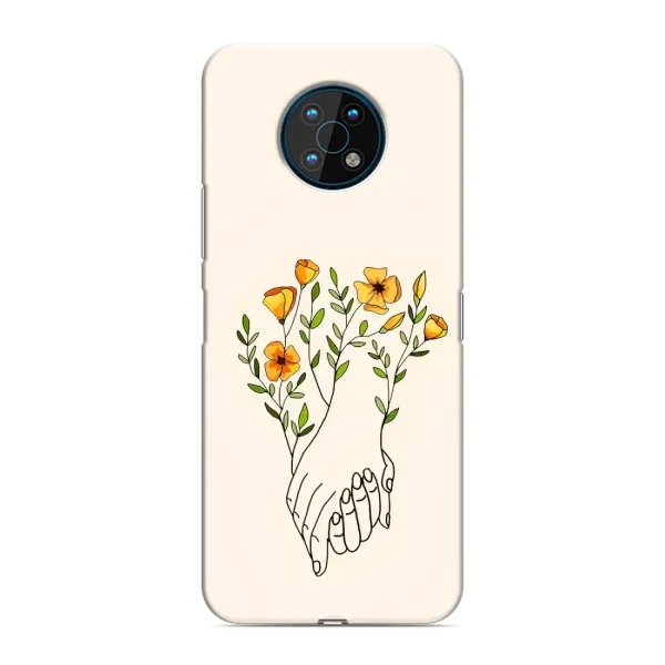 Чехол с принтом «Руки любви» для Nokia G50
