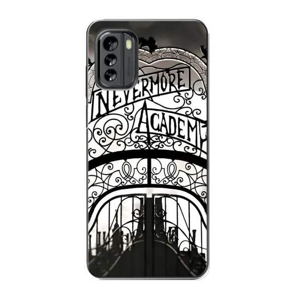 Чохол з принтом «Ворота Академії Невермор» для Nokia G60