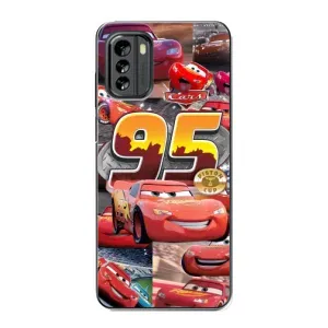 Силіконовий чохол Маквін для Nokia G60 (Колаж Блискавка Маквін)
