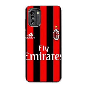 Чохли для Nokia G60 (VPrint) - Футбольні клуби (Milan)