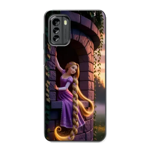 Чохол з принтом «Рапунцель на вежі» для Nokia G60