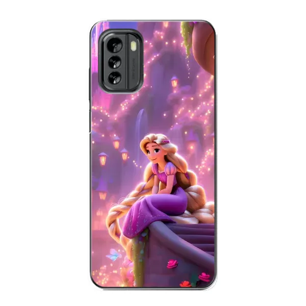 Чохол з принтом «Рапунцель у замку» для Nokia G60