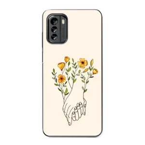 Чехлы для любимой на Nokia G60 (VPrint) (Руки любві)