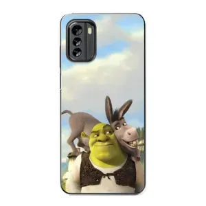 Чохол з мультфільмом Шрек на Nokia G60 (Шрек та Осел)