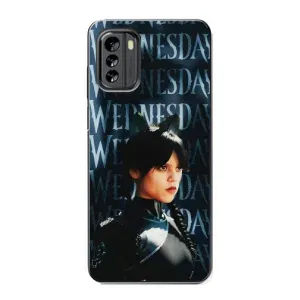 Чохли Венсдей на Nokia G60 Уенсдей (AlphaPrint) (Венздей кішка)