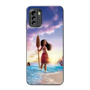 Чохол з мультфільмом Ваяна Nokia G60 (Моана з веслом)