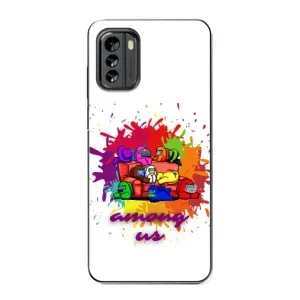 Чохли Амонг Ас для Nokia G60 (AlphaPrint) (Яскравий АмонгАс)