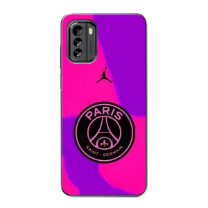 Чохли PSG для Nokia G60 (AlphaPrint) (яскравий ПСЖ)