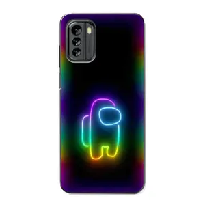 Чохли Амонг Ас для Nokia G60 (AlphaPrint) (Яскравий скін)