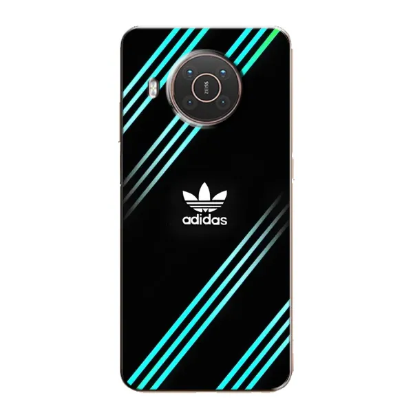 Чехол с принтом «Адидас с полосами» для Nokia X10 Чехол с принтом «Адидас с полосами» для Nokia X10