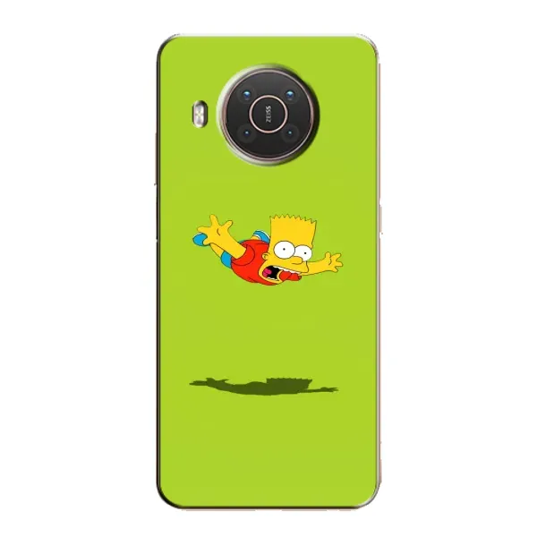 Чохол з принтом «Барт Сімпсон» для Nokia X10