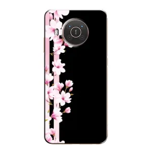 Чехол с принтом «Цветочки» для Nokia X10