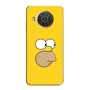 Чjхол з Сімпсонами для Nokia X10 (VPrint) (Гомер)