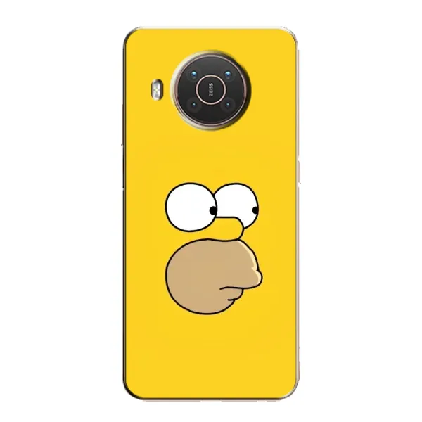 Чохол з принтом «Гомер» для Nokia X10