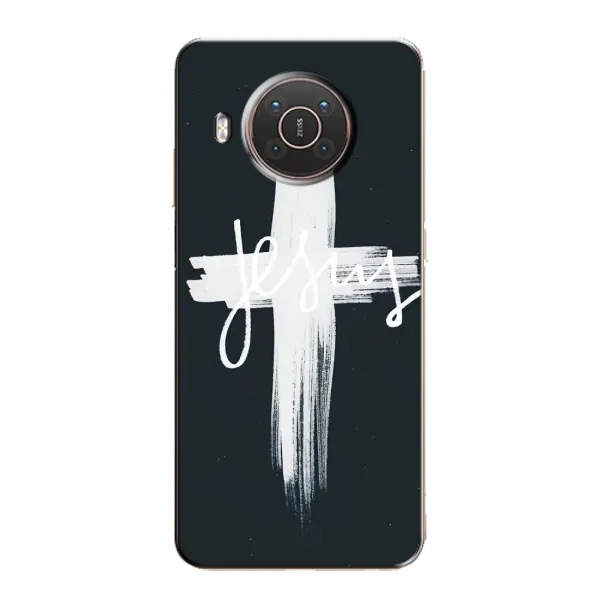 Чехол с принтом «Иисус» для Nokia X10