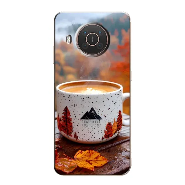 Чехол с принтом «Кофе на природе» для Nokia X10 Чехол с принтом «Кофе на природе» для Nokia X10