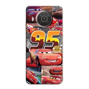 Силіконовий чохол Маквін для Nokia X10 (Колаж Блискавка Маквін)