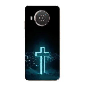 Чехол для Nokia X10 (AlphaPrint) - (Христианские)