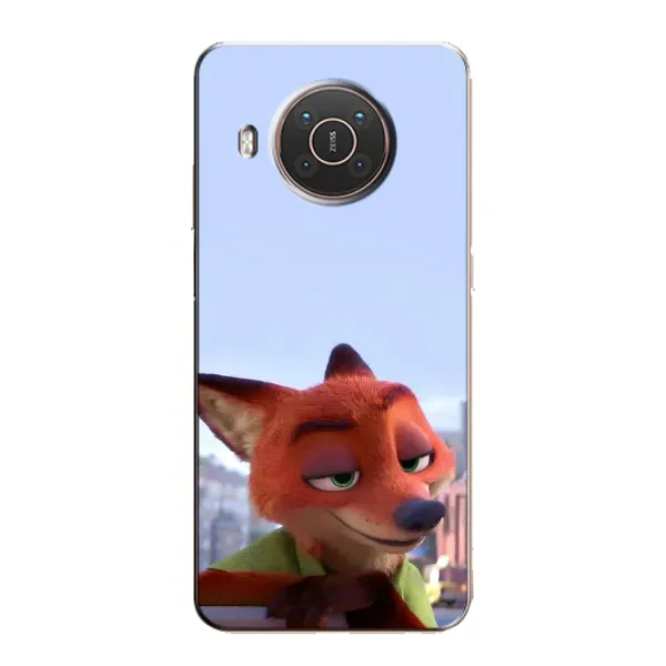 Чохол з принтом «Лис Нік» для Nokia X10