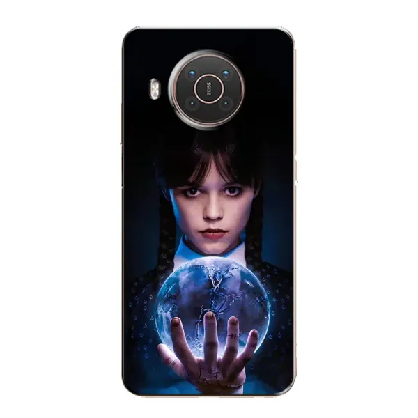 Чохол з принтом «Магічна сфера Венздей» для Nokia X10