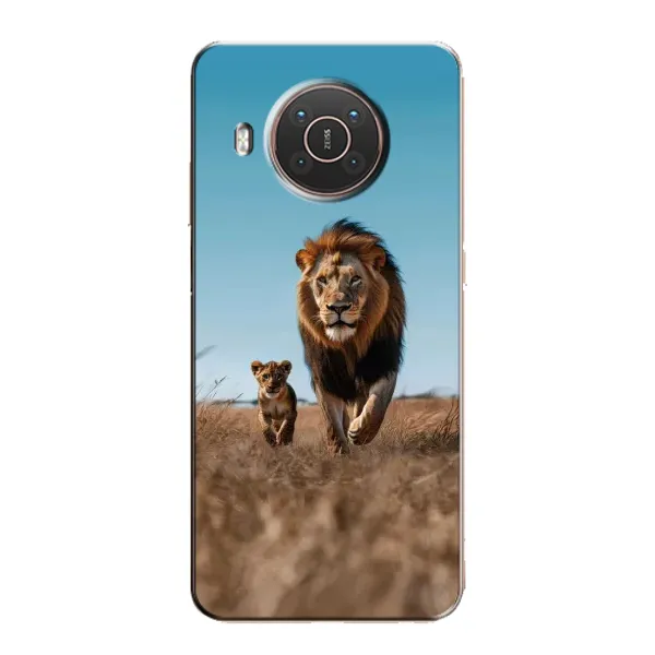 Чехол с принтом «Мусафа и Симба» для Nokia X10