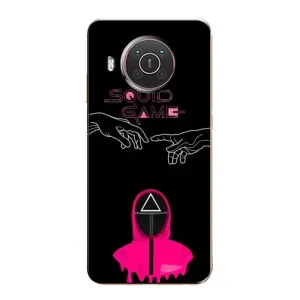 Чохол Гра в кальмара для Nokia X10 (Мінімалізм Гра кальмара)