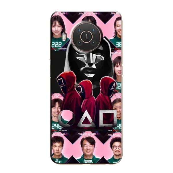 Чохол з принтом «Учасники Гра кальмара» для Nokia X10