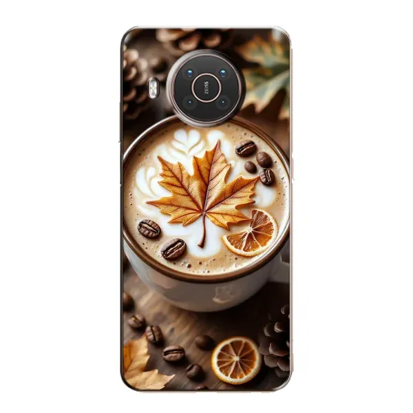 Чехол с принтом «Пряный кофе» для Nokia X10 Чехол с принтом «Пряный кофе» для Nokia X10