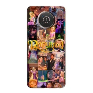 Чехол с принтом «Коллаж Рапунцель» для Nokia X10