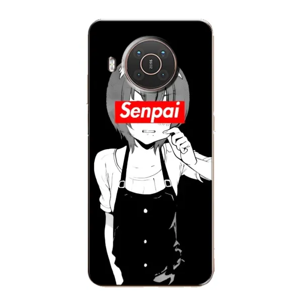 Чехол с принтом «Senpai» для Nokia X10
