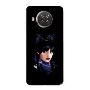 Чохли Венсдей на Nokia X10 Уенсдей (AlphaPrint) (серйозна Венздей)