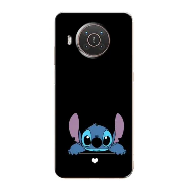 Чохол з принтом «Стіч на чорному» для Nokia X10 Чохол з принтом «Стіч на чорному» для Nokia X10