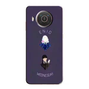 Чохли Венсдей на Nokia X10 Уенсдей (AlphaPrint) (Венздей і подруга)