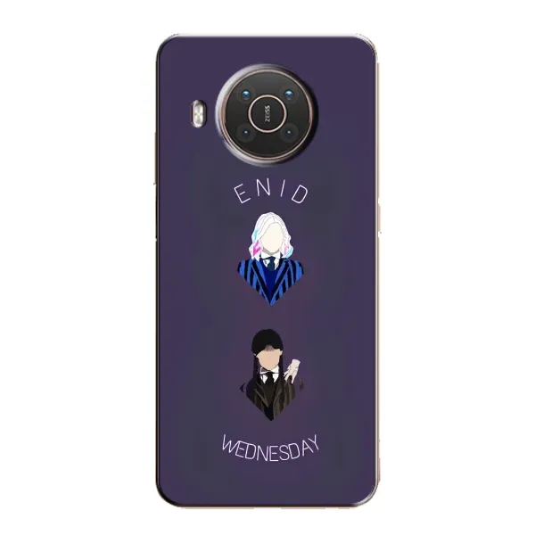 Чохол з принтом «Венздей і подруга» для Nokia X10 Чохол з принтом «Венздей і подруга» для Nokia X10