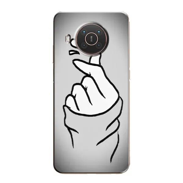 Чехол с принтом «Значок Love» для Nokia X10 Чехол с принтом «Значок Love» для Nokia X10