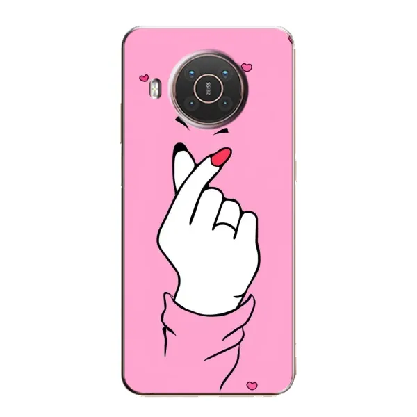 Чехол с принтом «Знак Love» для Nokia X10 Чехол с принтом «Знак Love» для Nokia X10