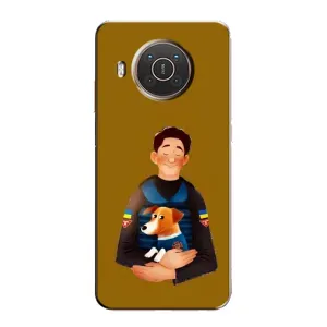 Чехлы с картинкой собаки Патрон для Nokia X10 (AlphaPrint) (ЗСУ Патрон)