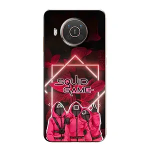 Чохол Гра в кальмара для Nokia X20 (Охоронці Гра кальмара)