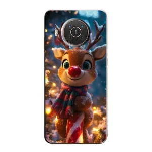 Чохол з принтом «Олень з шарфом» для Nokia X20