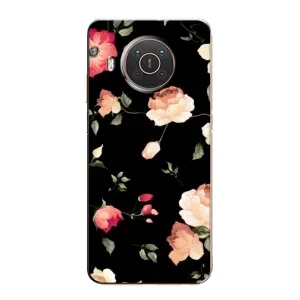 Чохли з квітами для Nokia X20 (VPrint) (Трояндочки)