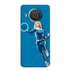 Чохол з принтом Фантастична четвірка для Nokia X20 (Сью Сторм політ)